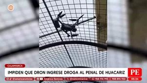 Impiden que dron ingrese droga a penal en Cajamarca. Foto y video: América Noticias