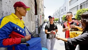 Venezolanos en Perú. Foto: La República