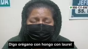 Tras ser intervenida, señala que confundió marihuana con orégano