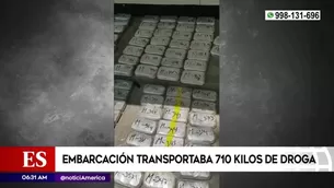 La droga fue trasladada bajo fuertes medidas de seguridad