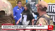Intervienen a madre de 'Maldito Cris' en operativo en discoteca