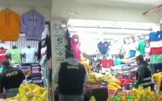 Intervienen tiendas de gamarra donde vendían prendas de vestir "bamba" - Noticias de gamarra