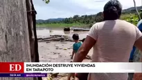 Desborde en Tarapoto. América Noticias