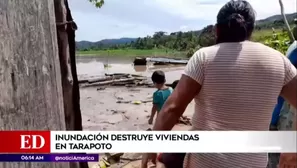 Desborde en Tarapoto. América Noticias