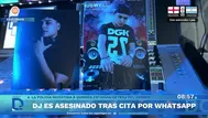 Investigan crimen de DJ en La Libertad: fue a cita y hay detenido