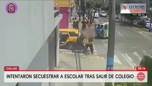 Investigan intento de secuestro a escolar en el Callao. Foto y video: América Noticias