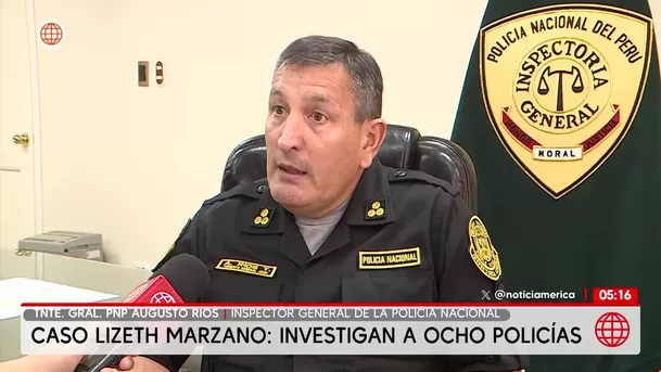 Investigan a ocho policías por irregularidades en caso Lizeth Marzano. Foto: América Noticias
