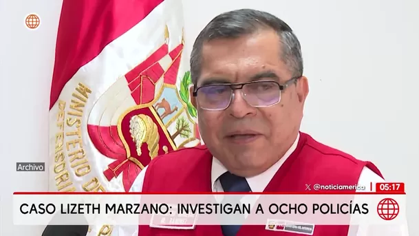 Investigan a ocho policías por irregularidades en caso Lizeth Marzano. Foto: América Noticias