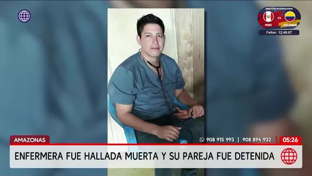 Investigan presunto feminicidio de enfermera en Amazonas. Foto: América Noticias Investigan presunto feminicidio de enfermera en Amazonas. Foto: América Noticias