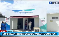 Iquitos: Confirman primer caso de variante ómicron  - Noticias de variante-omicrom