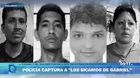 Iquitos: Desarticulan red de sicarios vinculada a 14 homicidios