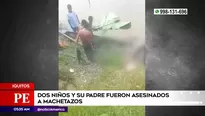 Asesinato a familia en Iquitos. Foto y video: América Noticias