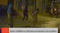 Sembraron el terror en una calle de Iquitos