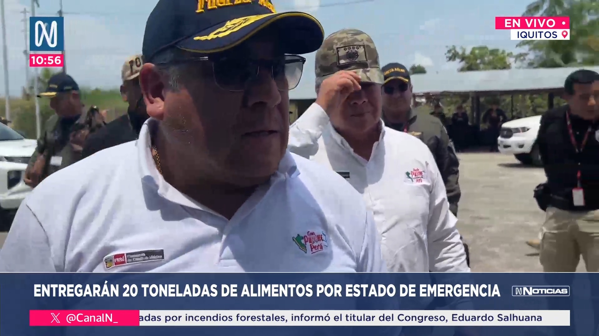 Iquitos: Premier entrega alimentos por estado de emergencia