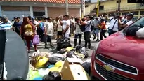 Trabajadores de Maynas aseguran que no les pagan sus sueldos. Foto: captura de TV