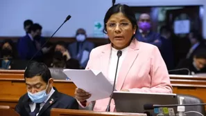 Congresista Isabel Cortez renuncia a la bancada de Podemos Perú. Foto: Andina. Video: Canal N