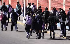 Islay: escolares asisten con normalidad a clases en el Valle de Tambo - Noticias de tomas-valle