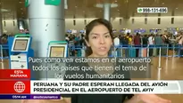 Peruanos en Israel. Foto y video: América Noticias