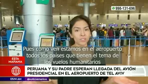 Peruanos en Israel. Foto y video: América Noticias