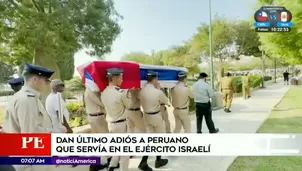 Peruano muerto en Israel. Foto y video: América Noticias