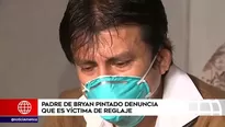 Óscar Pintado, padre de Bryan Pintado. América Noticias