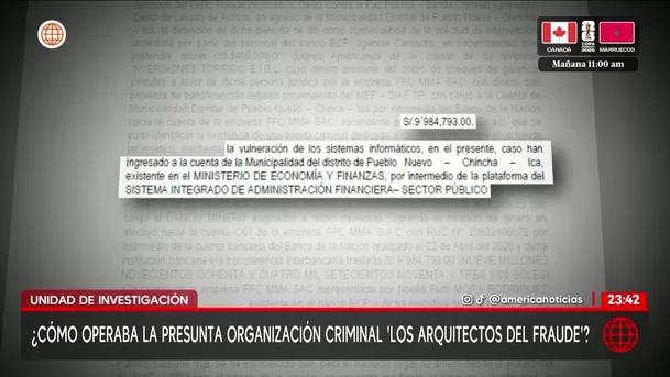 Captura: América Noticias Captura: América Noticias