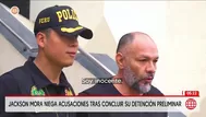 Jackson Mora niega cargos tras vencer su detención preliminar