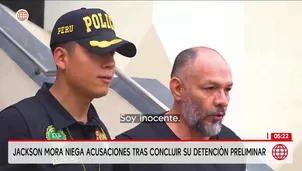 Jackson Mora niega cargos tras vencer su detención preliminar. Foto y video: América Noticias