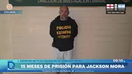 Jackson Mora: Poder Judicial dictó 15 meses de prisión preventiva