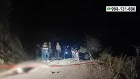 Ocurrió en la carretera Jaén Las Pirias en la región Cajamarca. / Foto y Video: América Noticias