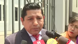 Abogado de Jaime Villanueva se pronuncia sobre su caso. Foto y video: Canal N