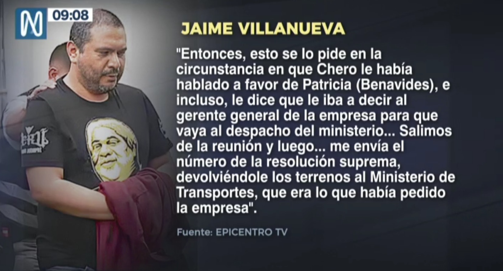 Jaime Villanueva: Las declaraciones respecto a José Ávila y Félix Chero