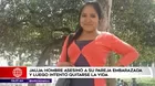 Jauja: sujeto asesinó a su pareja que tenía cinco meses de embarazo