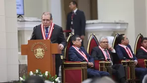 El presidente del Poder Judicial enfatiza la necesidad de un debate amplio y reflexivo. / Video: Canal N