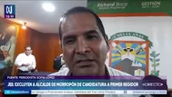 JEE excluyó a alcalde de Morropón de lista de candidatos