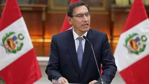 Martín Vizcarra, presidente de la república. Video: Canal N / Foto: El Comercio