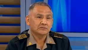 Coronel Max Anhuamán, jefe de la Dirección Contra el Terrorismo (Dircote) - Foto y video: Canal N