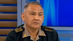 Coronel Max Anhuamán, jefe de la Dirección Contra el Terrorismo (Dircote) - Foto y video: Canal N