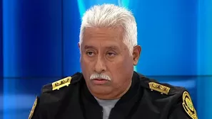 General PNP Luis Flores, jefe de la Dirincri - Foto y video: Canal N