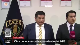 Jefe del INPE fue sancionado por Indecopi tras denuncia por incumplir servicios legales. Documentos, chats y transferencias lo comprometen. Video: Cuarto Poder
