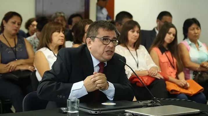 Adolfo Castillo, jefe de la ONPE. Foto: Andina Adolfo Castillo, jefe de la ONPE. Foto: Andina