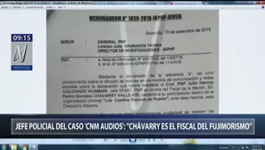 Memorándum emitido esta mañana dio a conocer sanciones al Jefe de la Divac. Foto Canal N.