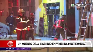 Bomberos encontraron varios balones de gas en el inmueble multifamiliar.