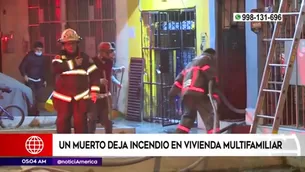 Bomberos encontraron varios balones de gas en el inmueble multifamiliar.