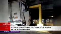 Accidente en Jesús María. América Noticias