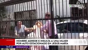 Agresión a mujer en Jesús María. América Noticias