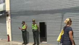 En Jesús María, delincuentes robaron joyas de galería en pleno feriado por el Día del Trabajo. / Video: Canal N