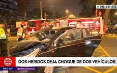 Jesús María: Dos heridos dejó choque de dos vehículos - Noticias de heridos