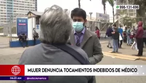 Jesús María: Mujer denuncia tocamientos indebidos por parte de un médico del Hospital Edgardo Rebagliati. Video: América