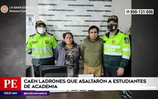 Jicamarca: Caen ladrones que asaltaron a estudiantes de academia - Noticias de ladrones